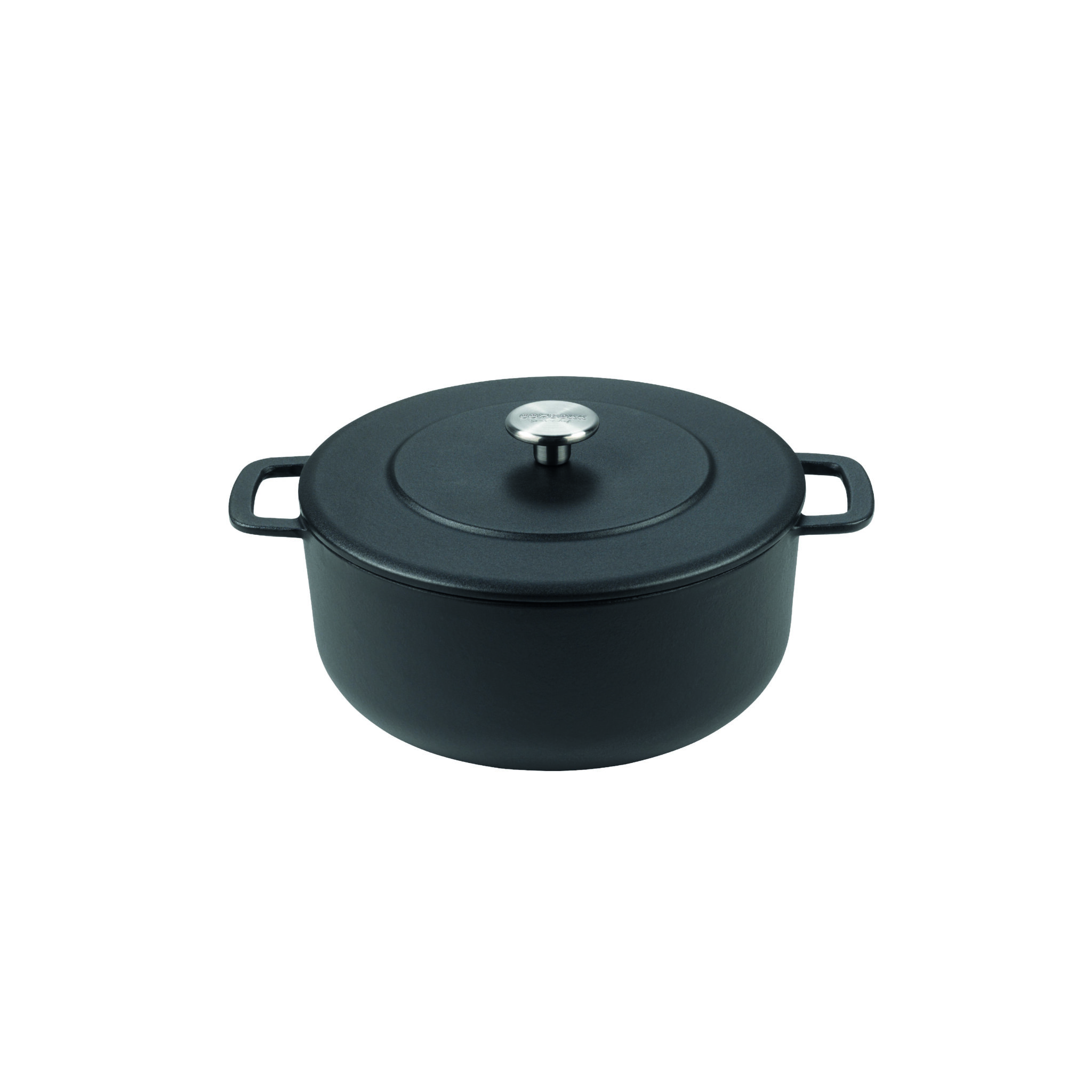 Combekk Steypujárnspottur 24cm Svartur