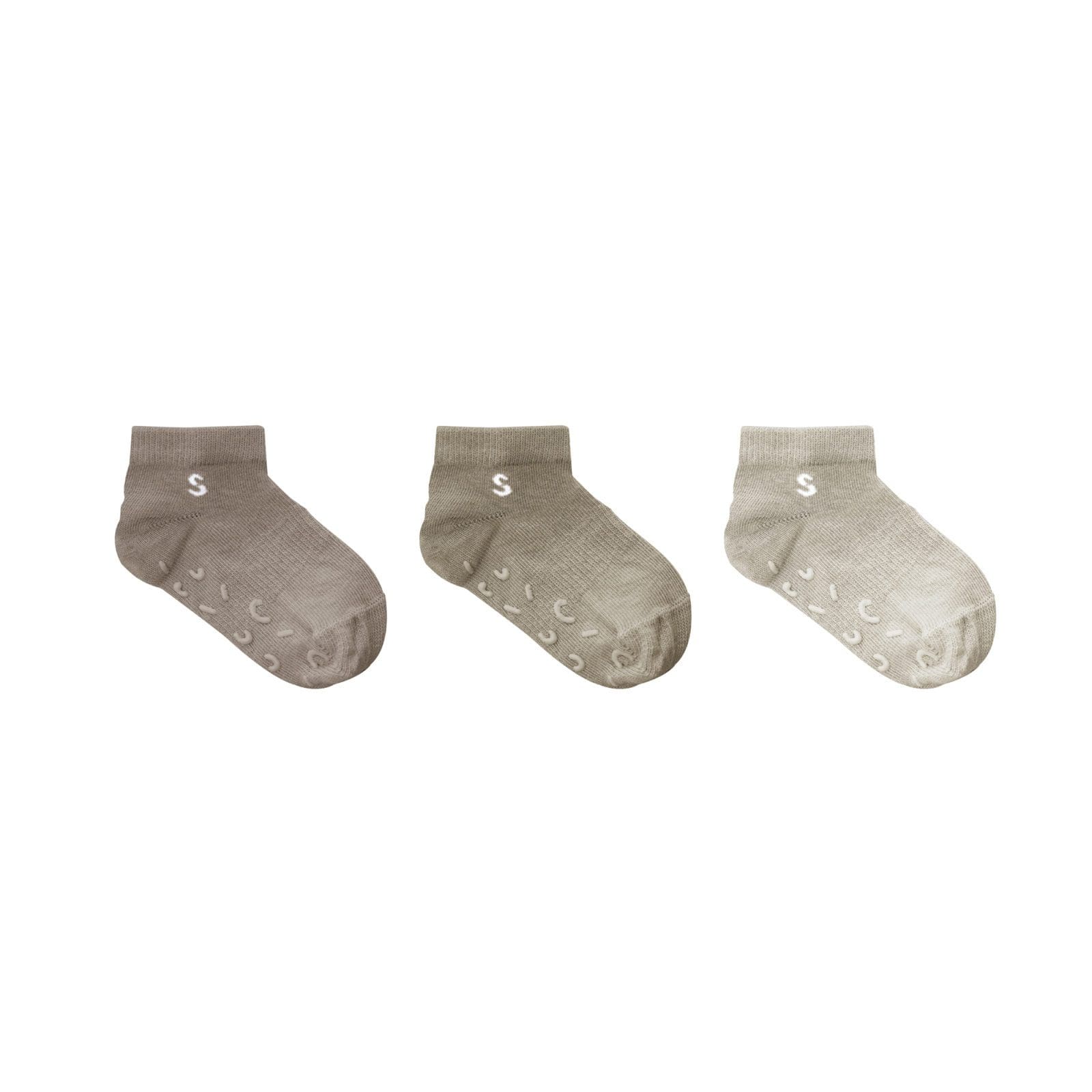 Ökklasokkar STUCKIES® Sandy 3-pack