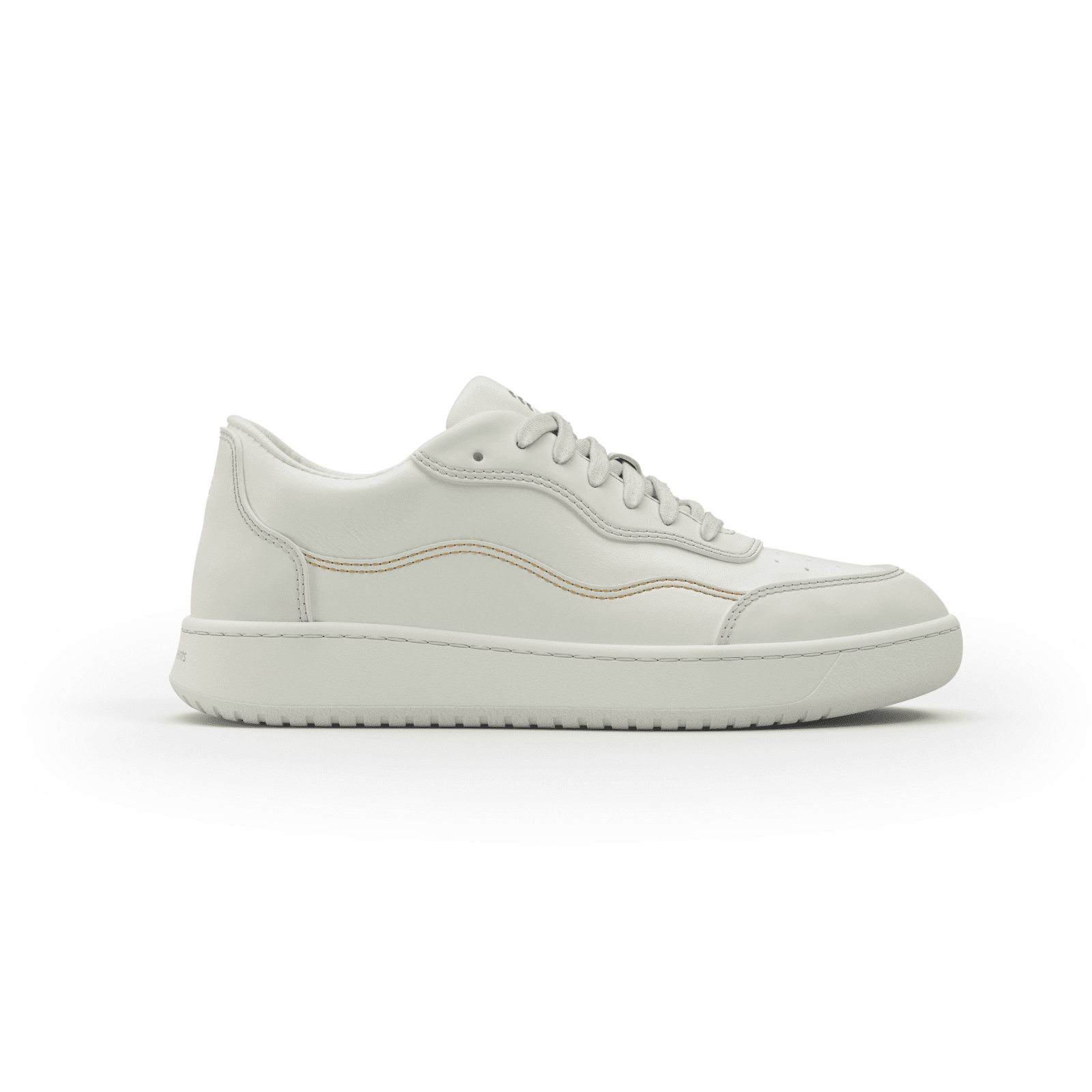 Allrounder S – White & Off White (leður)