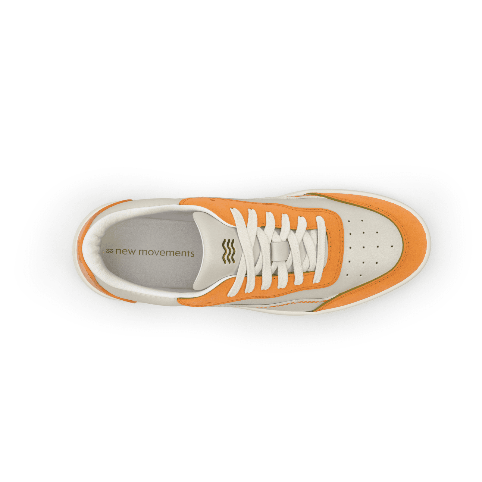 Allrounder S – Beige & Orange (leður)