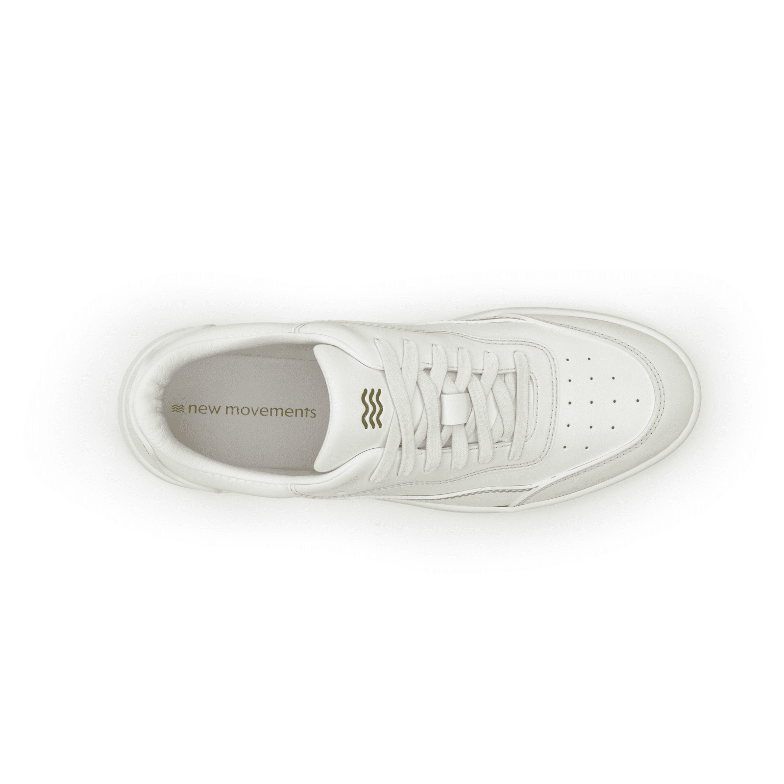 Allrounder S – White & Off White (leður)