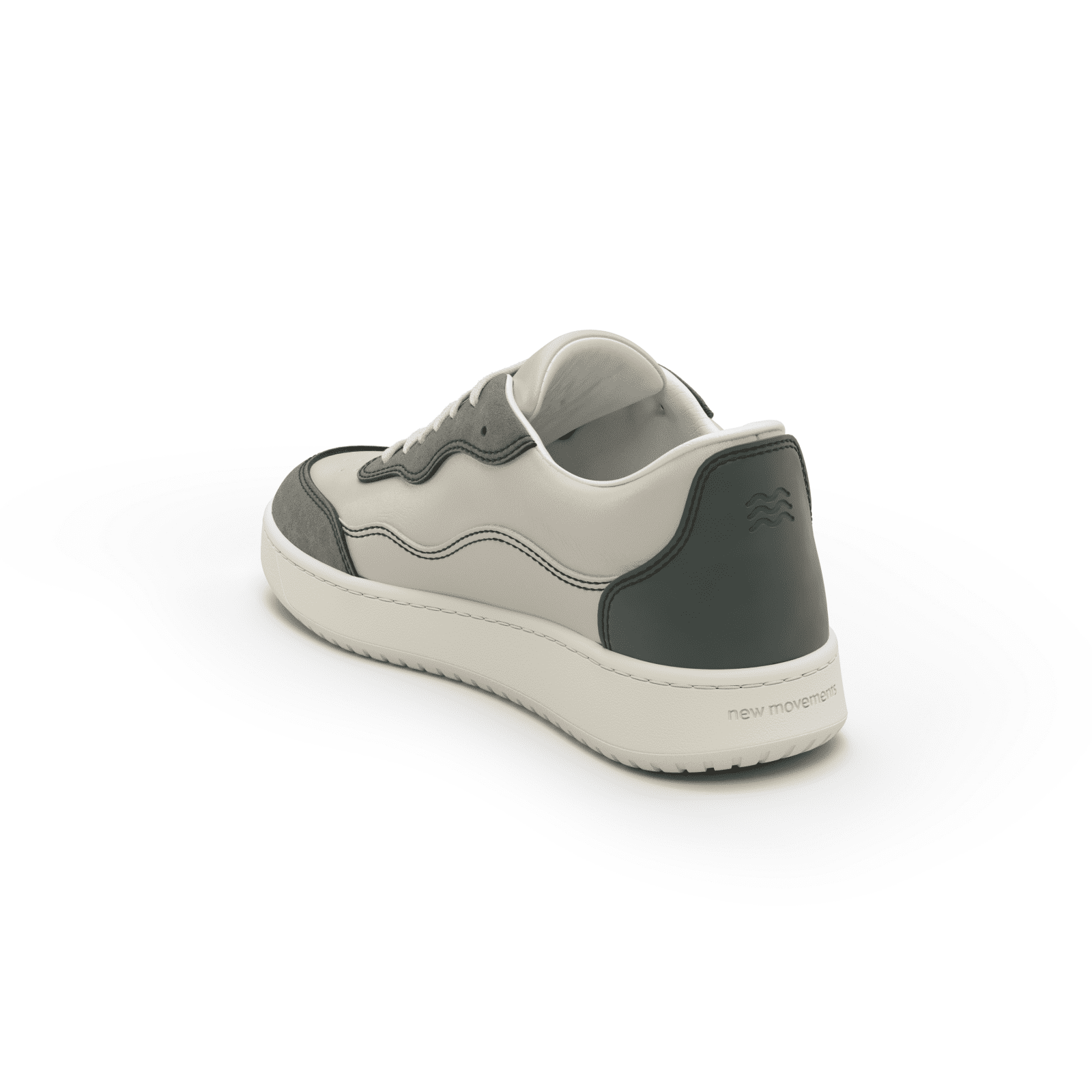 Allrounder S – Beige & Olive (leður)