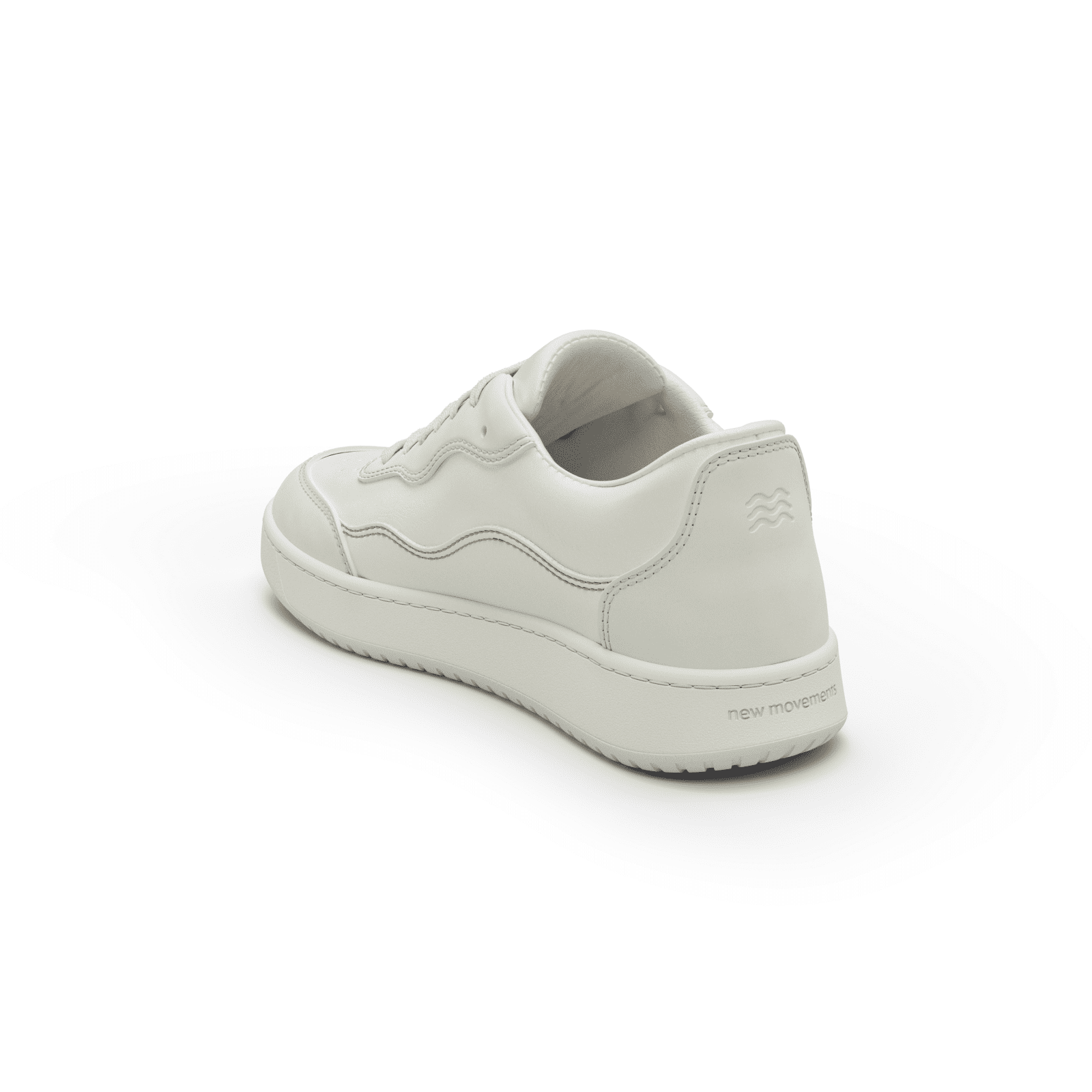 Allrounder S – White & Off White (leður)