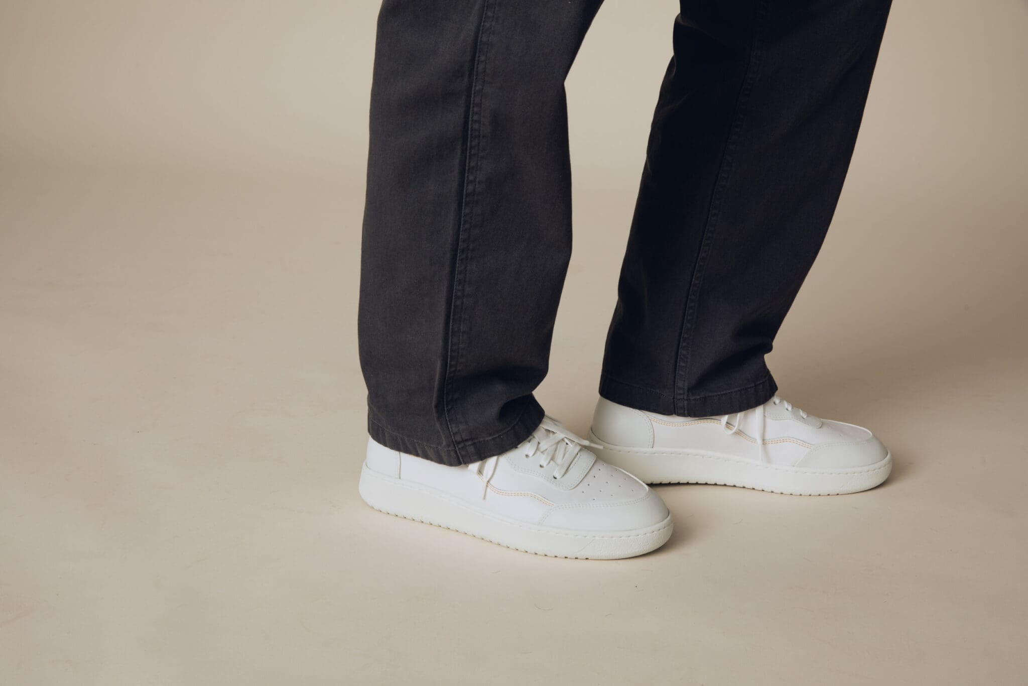 Allrounder S – White & Off White (leður)