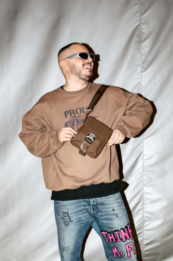 NICO Mini Messenger taska – earth brown