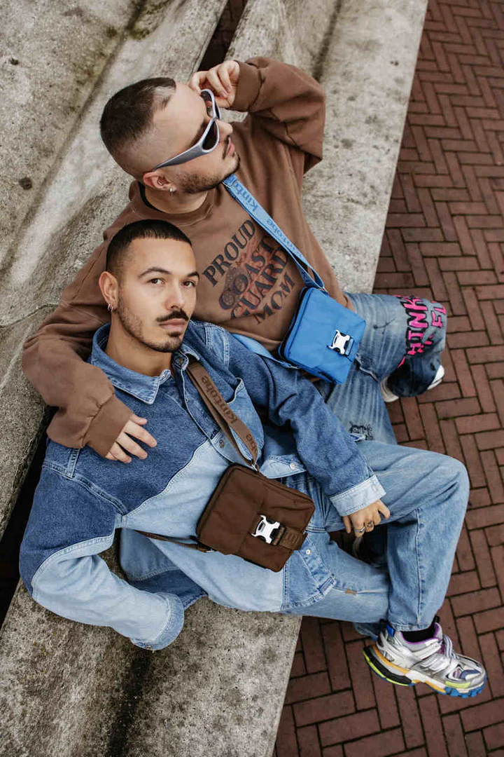 NICO Mini Messenger taska – earth brown