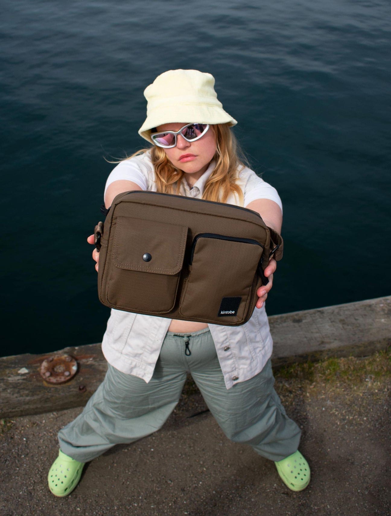 MILES Hliðartaska – earth brown