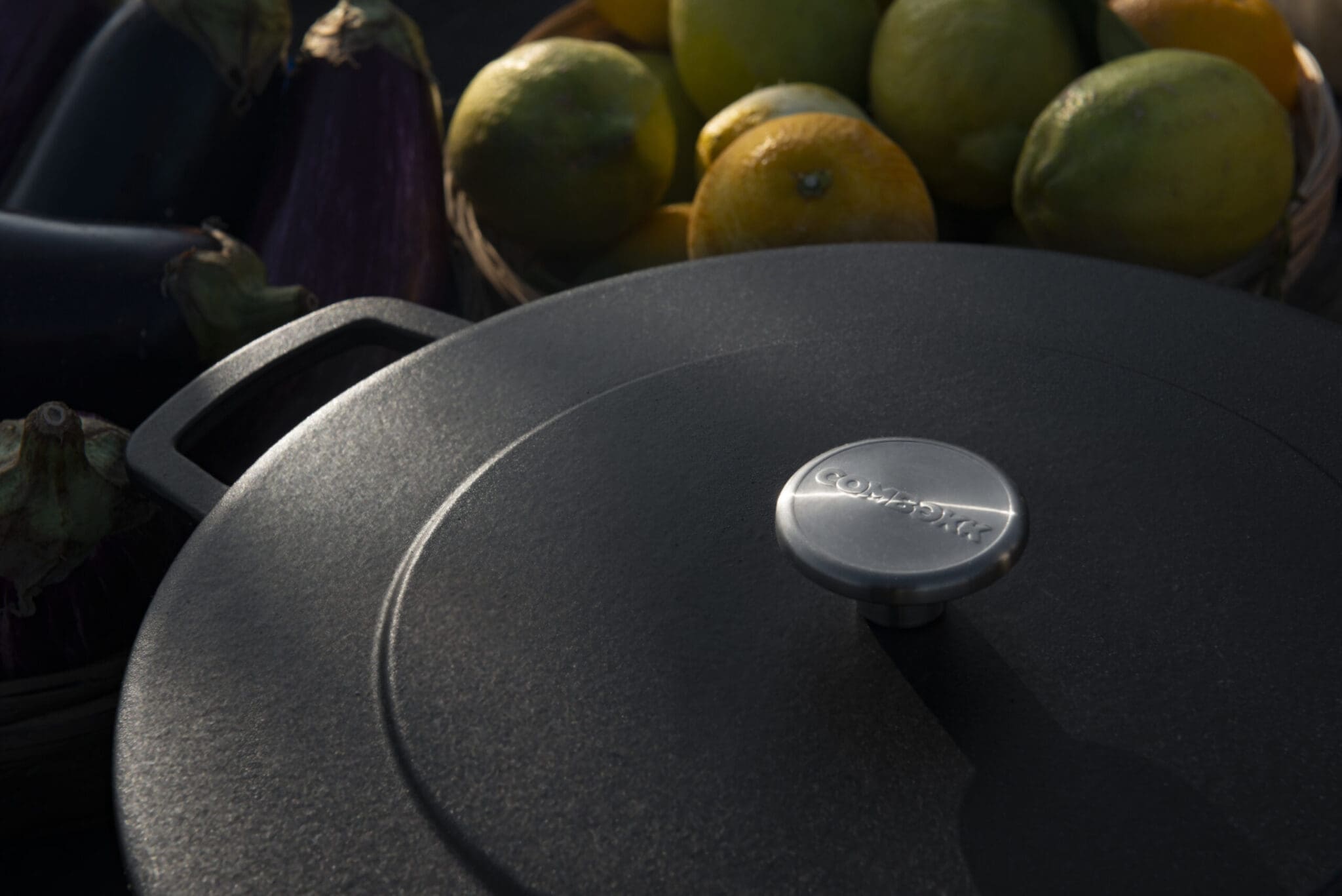 Combekk Steypujárnspottur 32cm Svartur