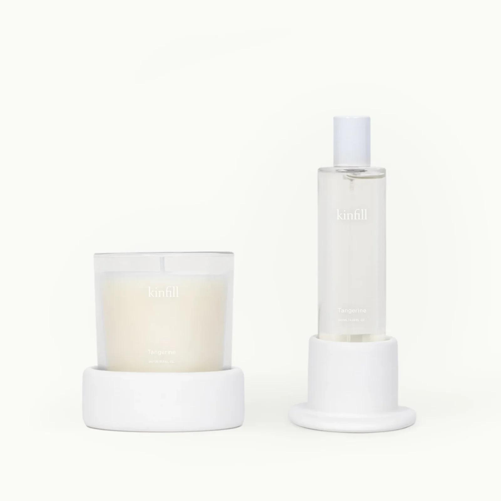 Kinfill ilmkerti og híbýlailmur – Tangerine