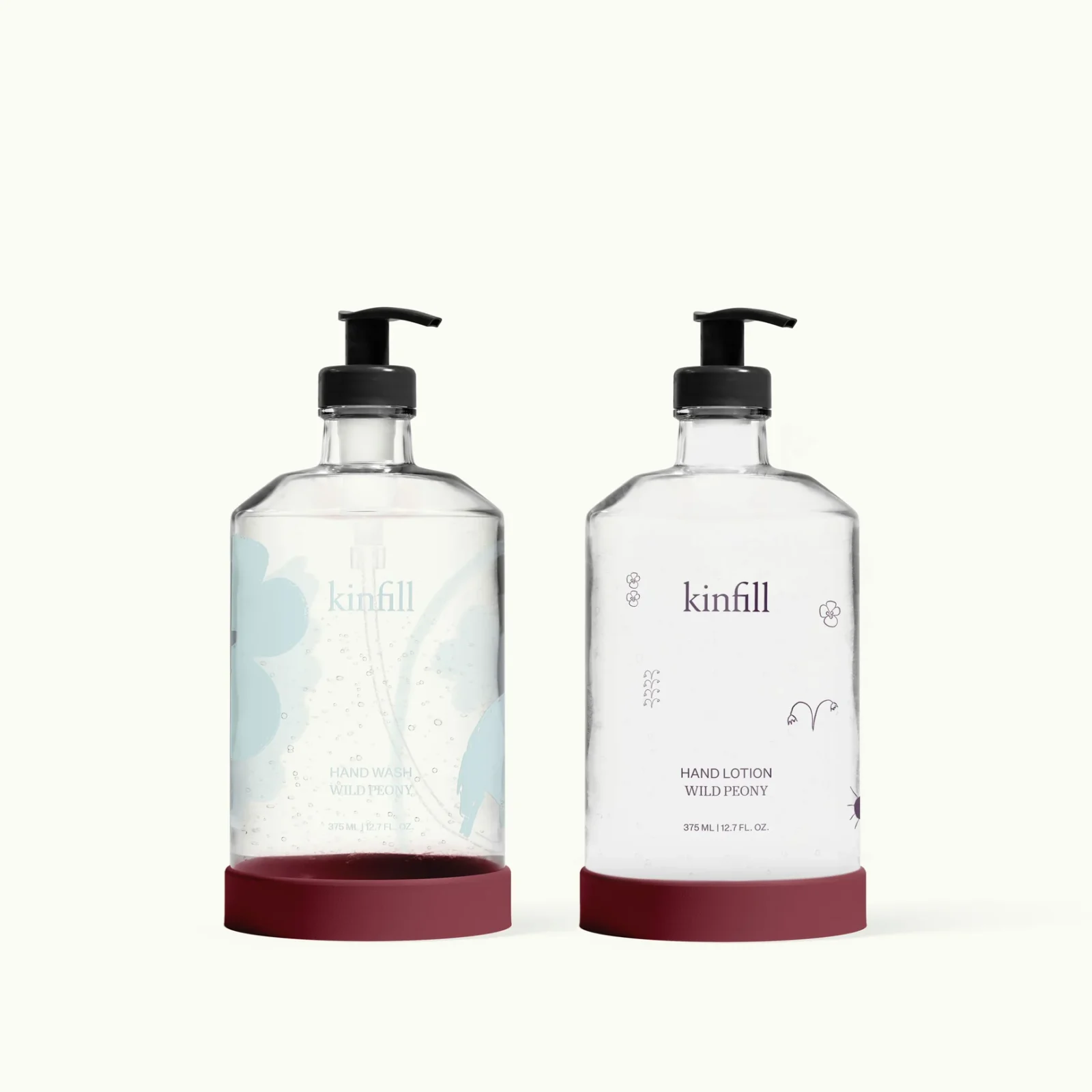 Kinfill handsápa og handáburður – Wild Peony