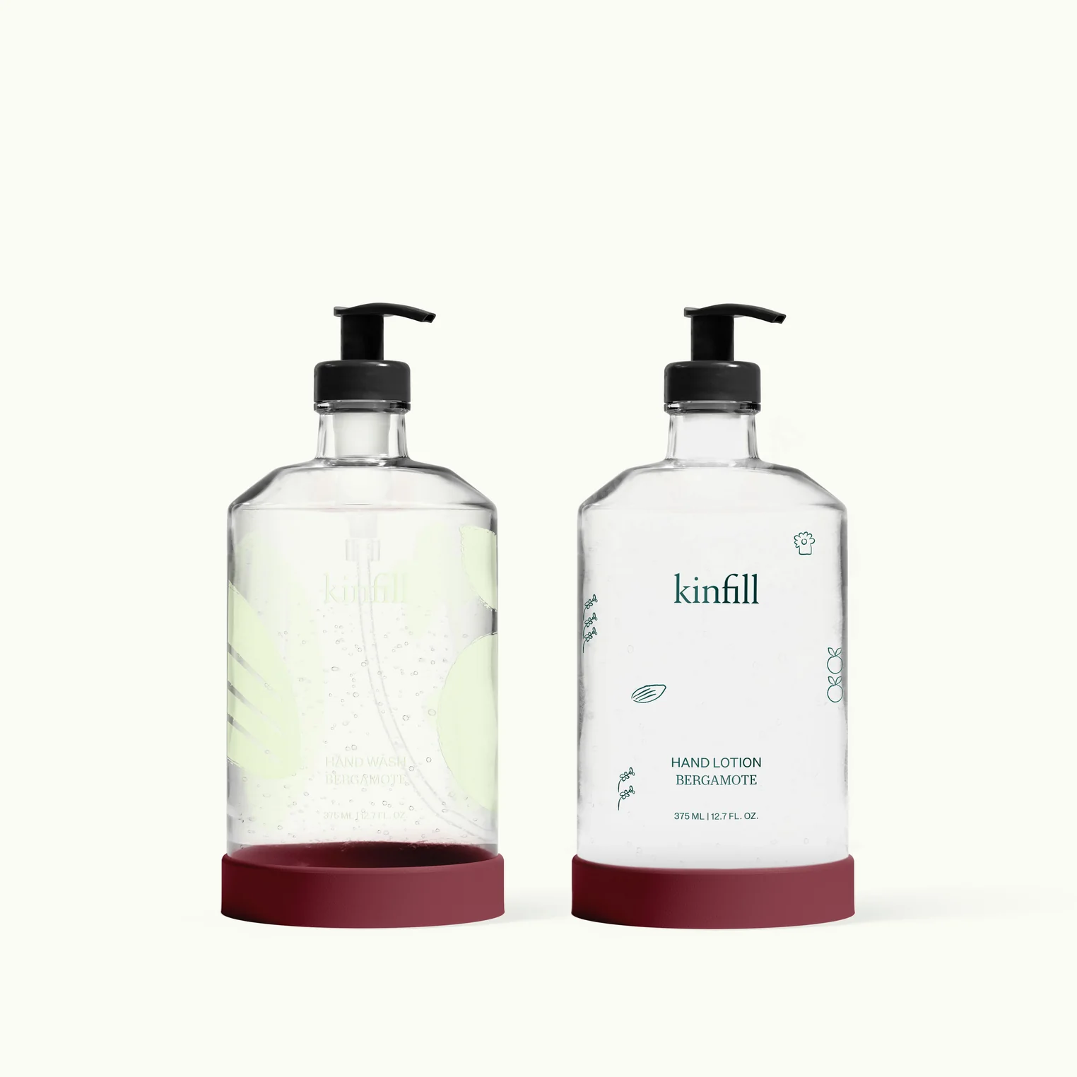 Kinfill handsápa og handáburður - Bergamote