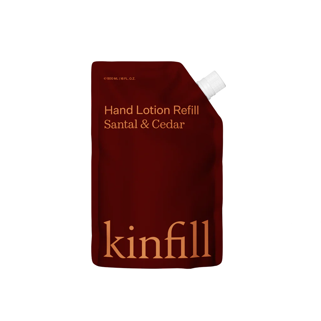 Kinfill handáburður áfylling - Santal & Cedar