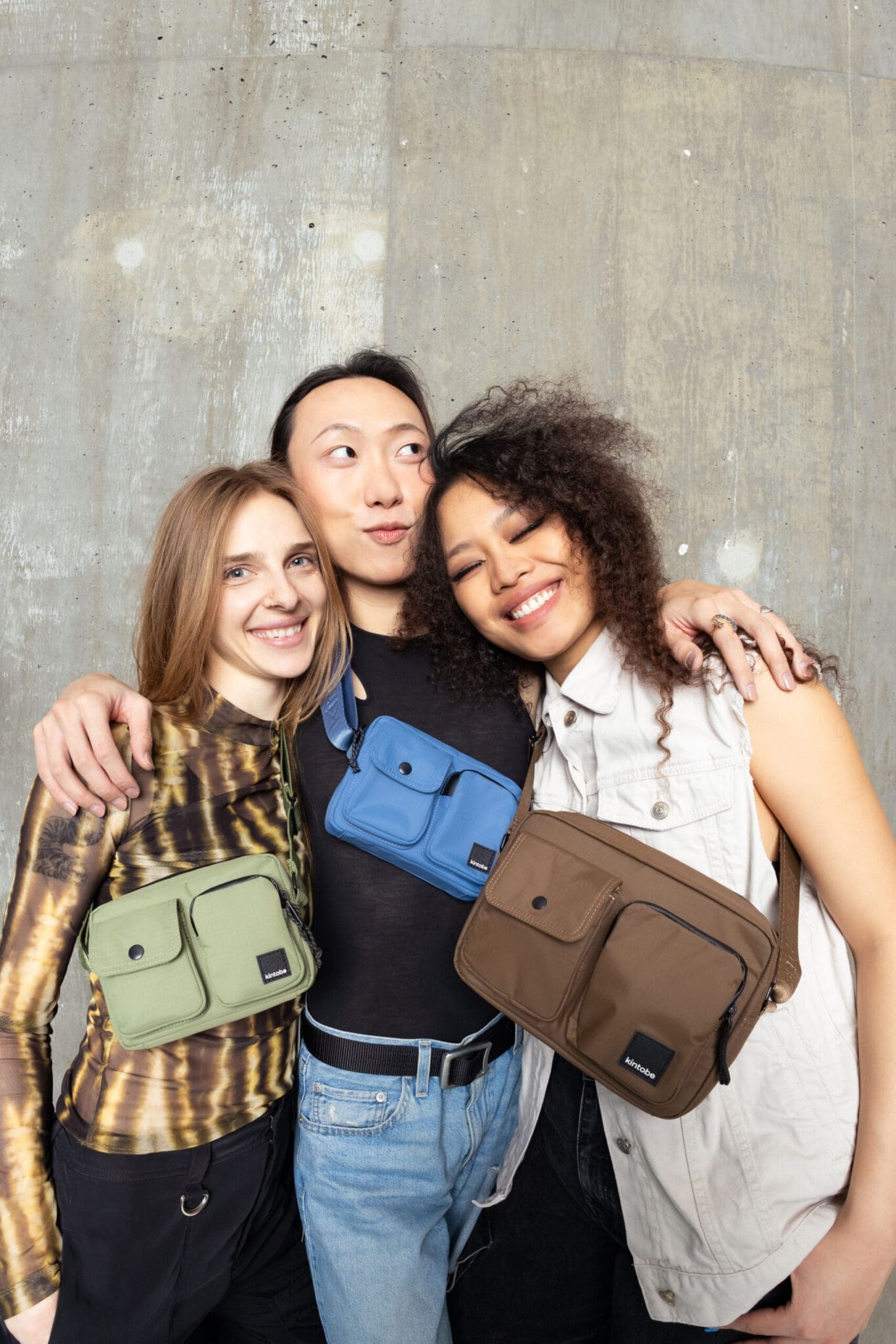 MINI MILES Hliðartaska – storm blue