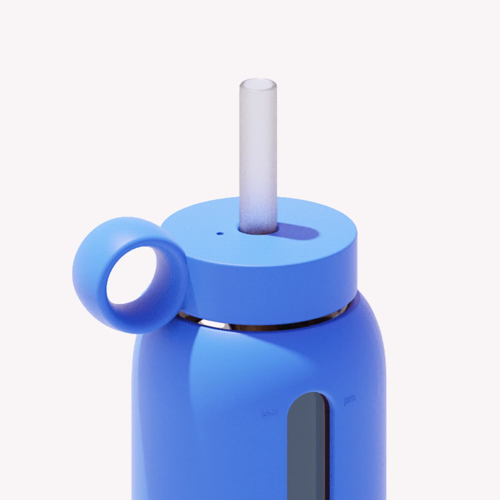 NÝTT Straw Carry Cap CORNFLOWER